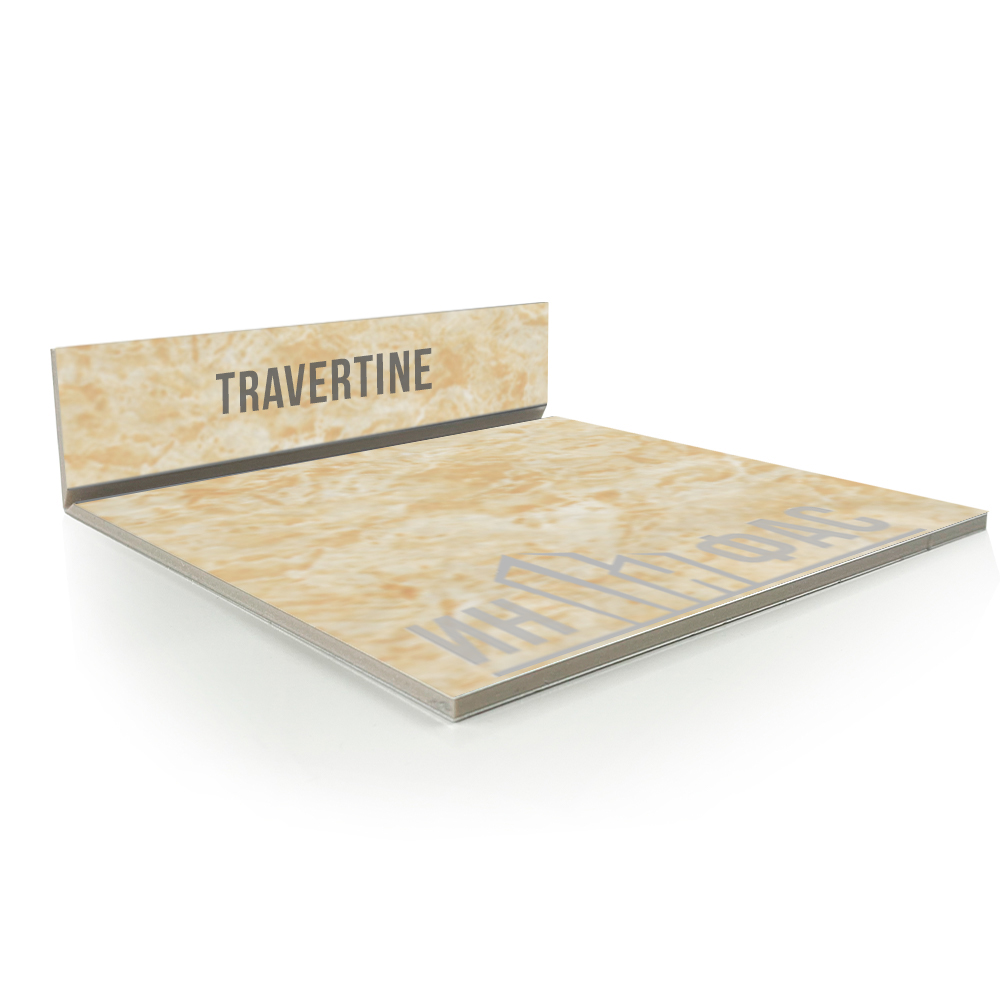 Композитные панели Alcotek travertine